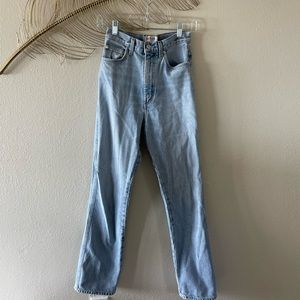 Agolde Straight Leg Jeans